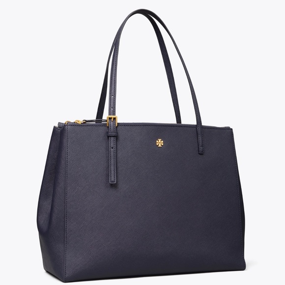 TORY BURCH EMERSON LARGE DOUBLE ZIP TOTE